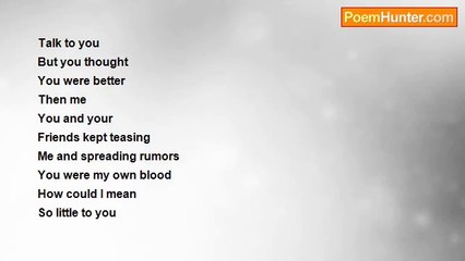 Bobbi Jones - Judging me