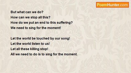 massacre machine - Sing for the moment