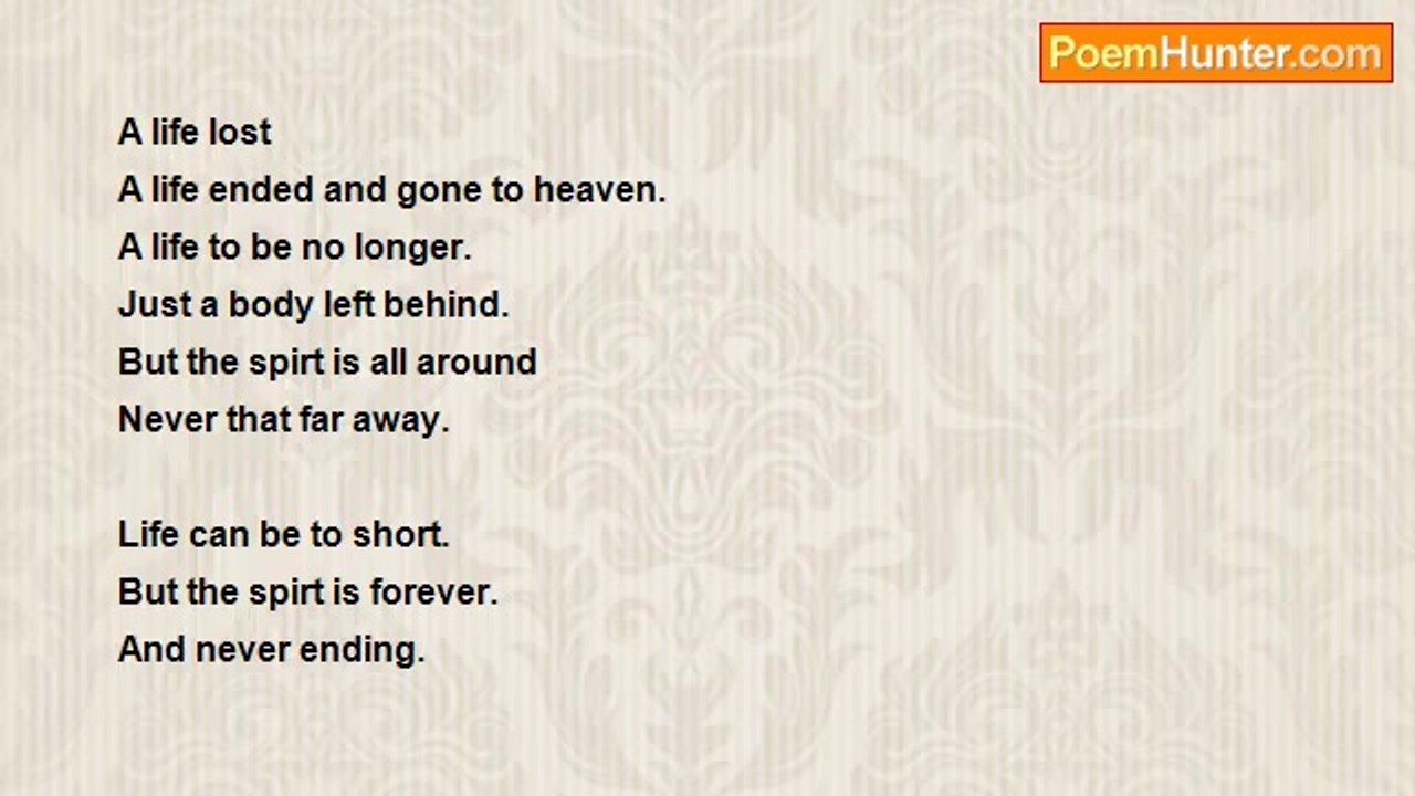Amy Kerswell - A spirt lives forever