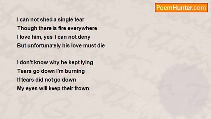 Sara Here - Tears that are so Dear