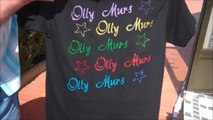 OLLY MURS T SHIRT OUR LATEST DESIGN BEAUTIFULL GLITTER TSHIRT WOMENS OR GIRLS