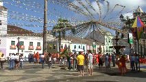 Dutch and Spanish fans gear up for World Cup clash in Salvador