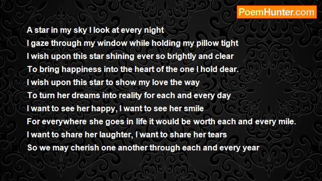 blood red angel - A Star In My Sky