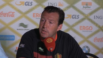 Groupe H - Wilmots : "Tout le monde est chaud bouillant"
