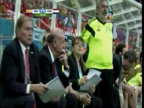 España vs Holanda - 1 Gol de España