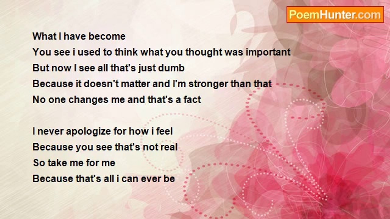 Jennifer Dattero - I'm Sorry