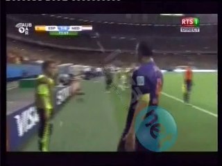 Mondial 2014: Quatrième but du Pays Bas face au Espagnol