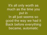 Miranda Lambert Automatic (video lyrics)