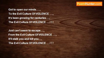 Trade Martin - Evil Culture Of Violence