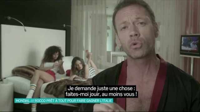Rocco Siffredi soutien l'Italie pour la coupe du monde !!