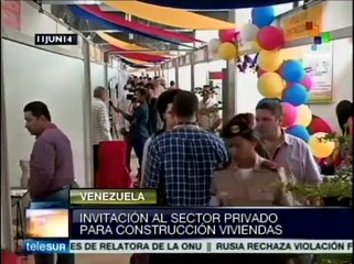 Venezuela: gobierno insta a empresas a colaborar en sector vivienda