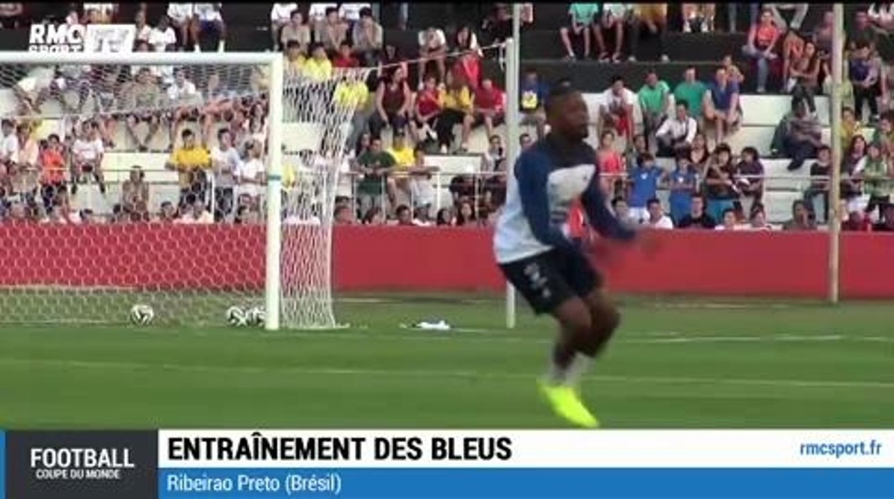 Football / Les Bleus s'éclatent à l'entraînement - 13/06