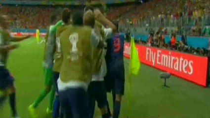 ملخص مباراة هولندا واسبانيا