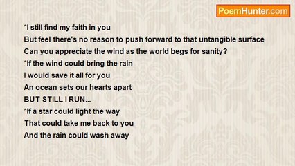 Mikel Calcagno - WHEN THE ONE YOU LOVE IS SO FUCKIN FAR AWAY