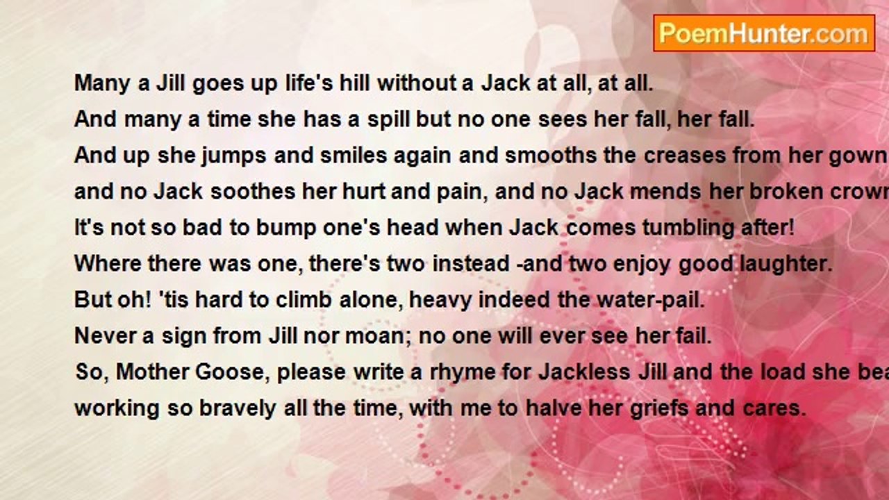 Wilhelmina Stitch - Jackless Jill