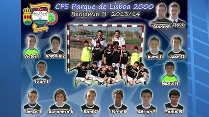 Todos los goles, paradas y jugadas CFS parque de Lisboa Benjamin B - 2013/14