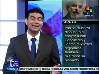 Irán muestra su solidaridad a Irak en su lucha contra el terrorismo