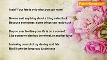 Pookey's Poems - Trusting Fate