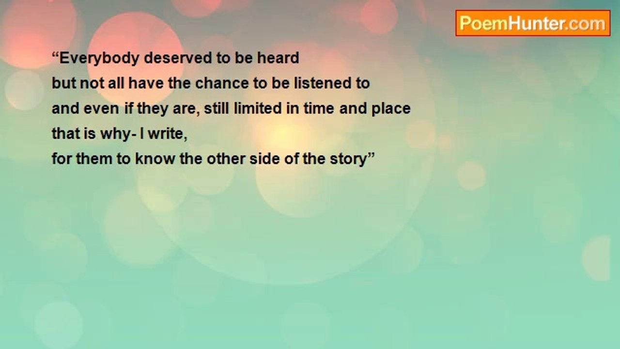 Jordan Legaspi - On writers and poets