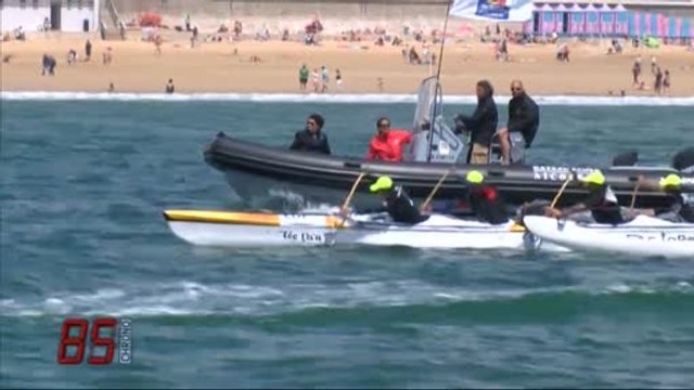 Course de pirogues polynésiennes : La Vendée Va'a