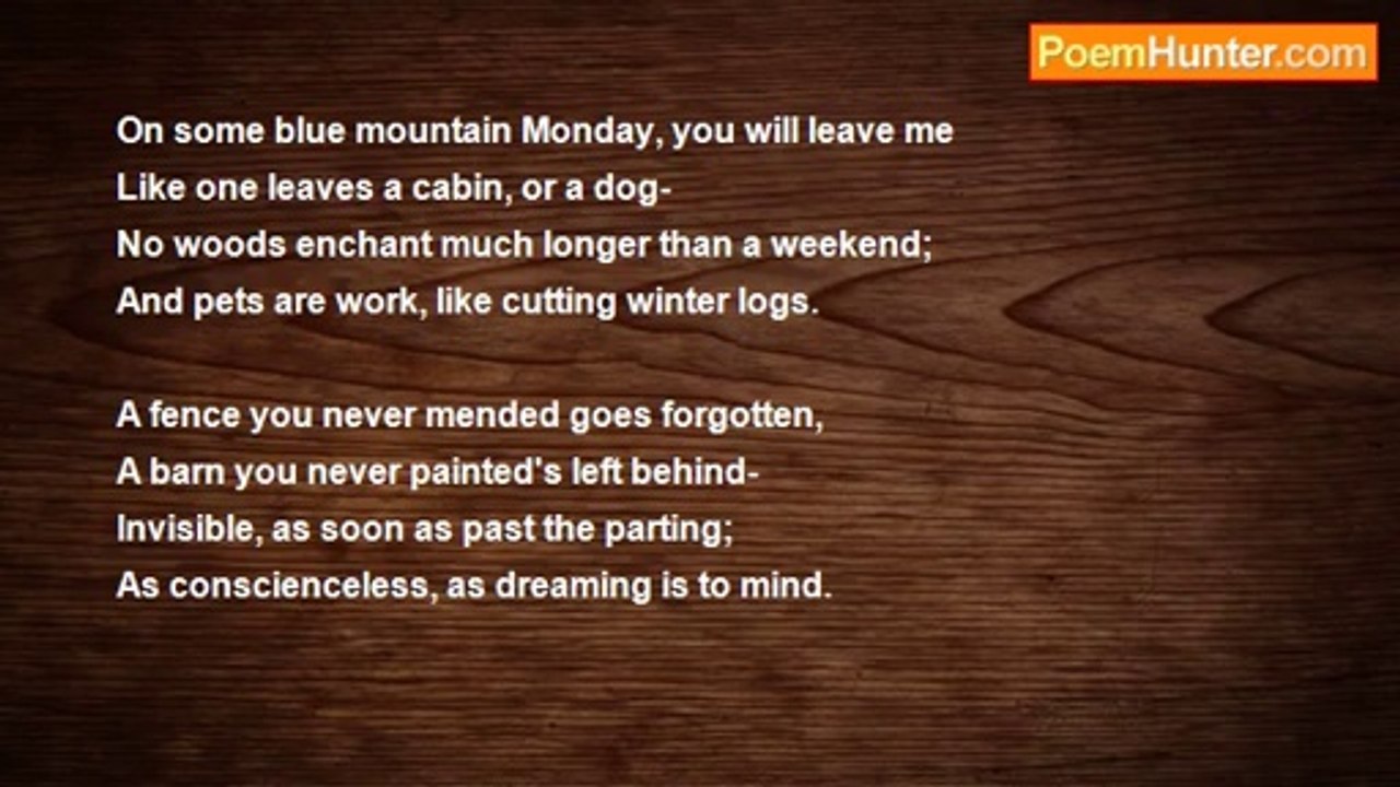 Patti Masterman - Some Blue Mountain Monday