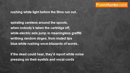 Patti Masterman - It's White Noise Takes You