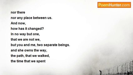 Katherine Rhodes - No we, just me