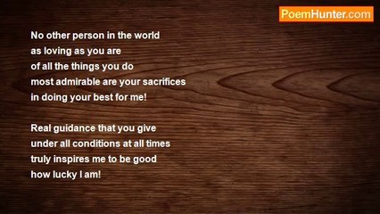 Marvin Brato Sr - A Wonderful Mom