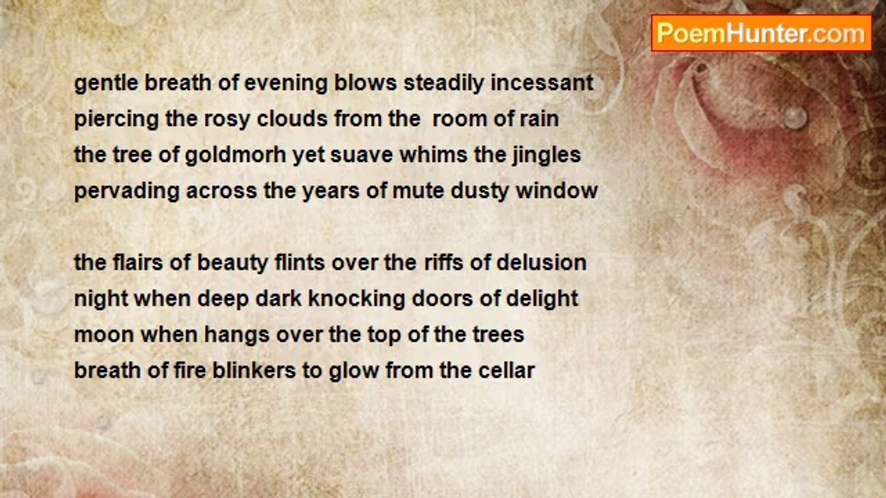 Dr subhendu kar - DREGS OF THE DEW