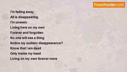 Scarred Unknown - i am dead