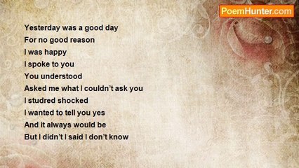 Scarred Unknown - good days