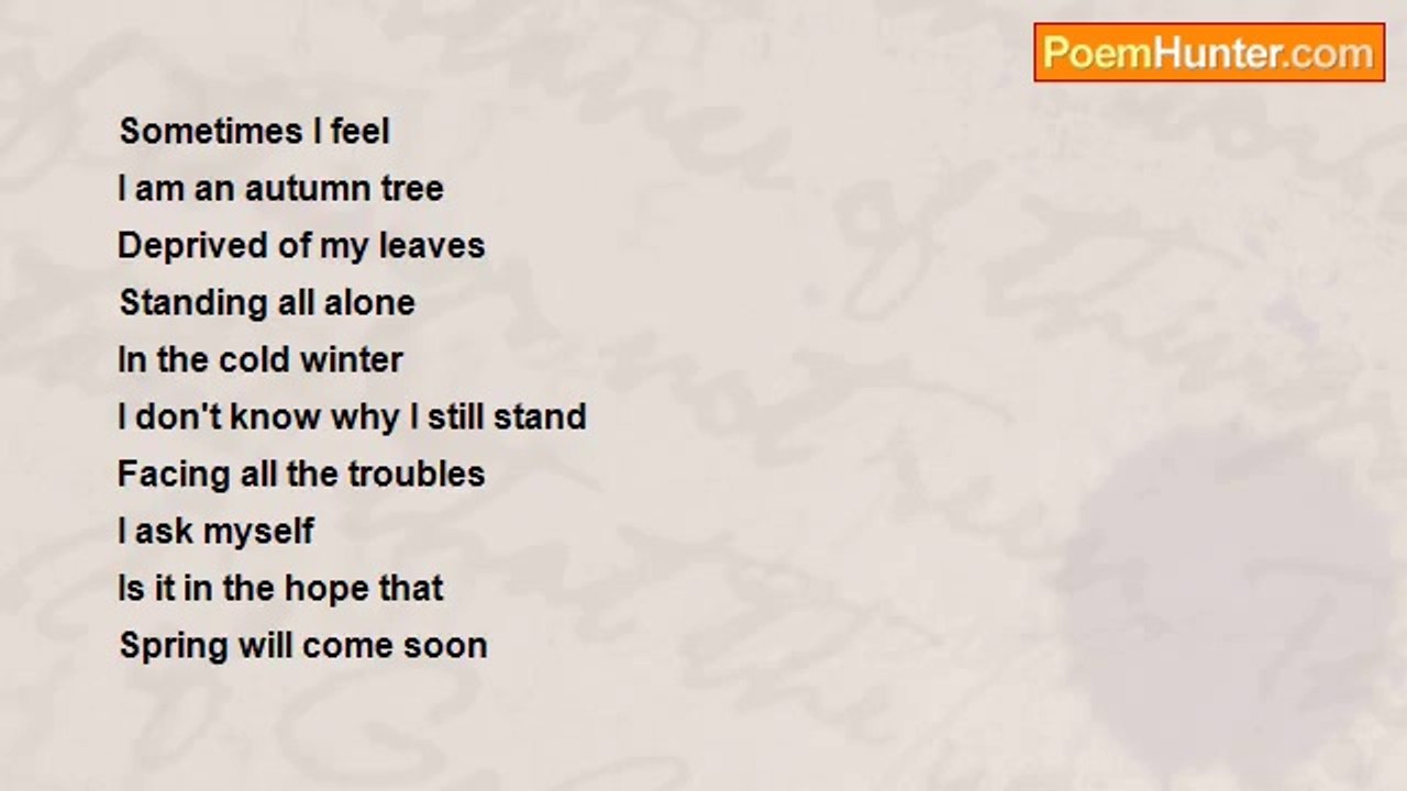 Kavitha Krishnamurthy - Sometimes I feel