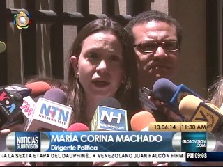 Machado pide a la CIDH protección y reivindicación de sus derechos