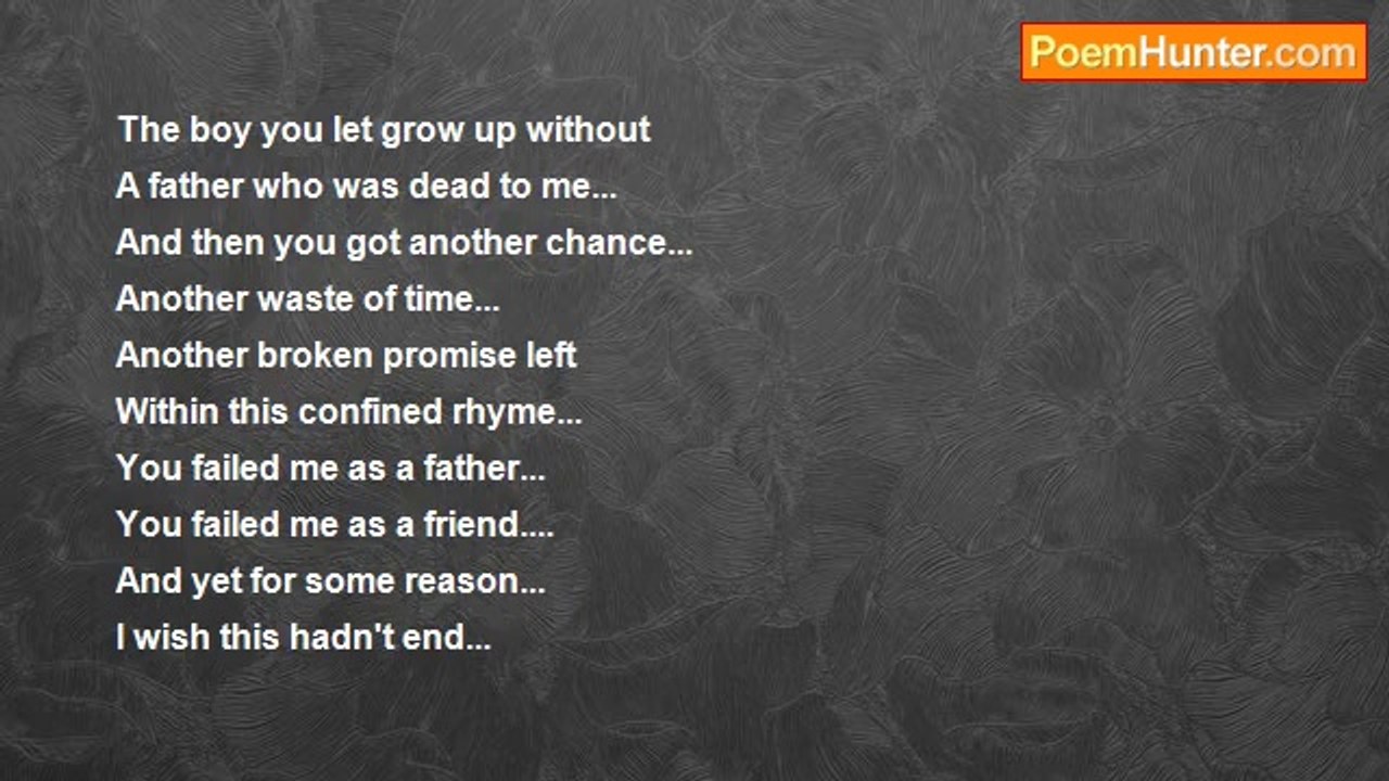 Ryan Joseph Holder - Hey Dad...
