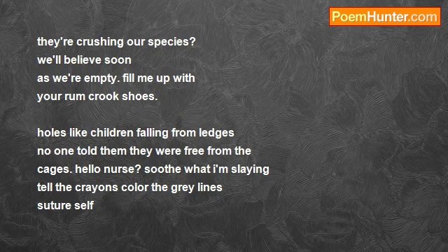 Walter Burns - I threw my shavings