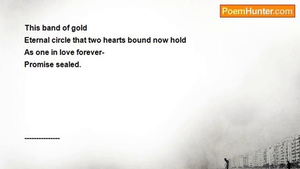 Cynthia BuhainBaello - The Wedding Ring (Naani)