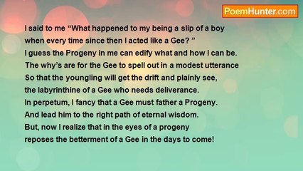Winston Soldevilla - A Progeny, A Gee