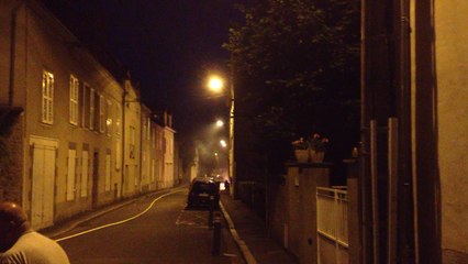 Impressionnante fuite de gaz