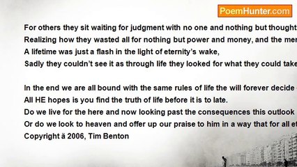 Tim Benton - DEATH AND BEYOND