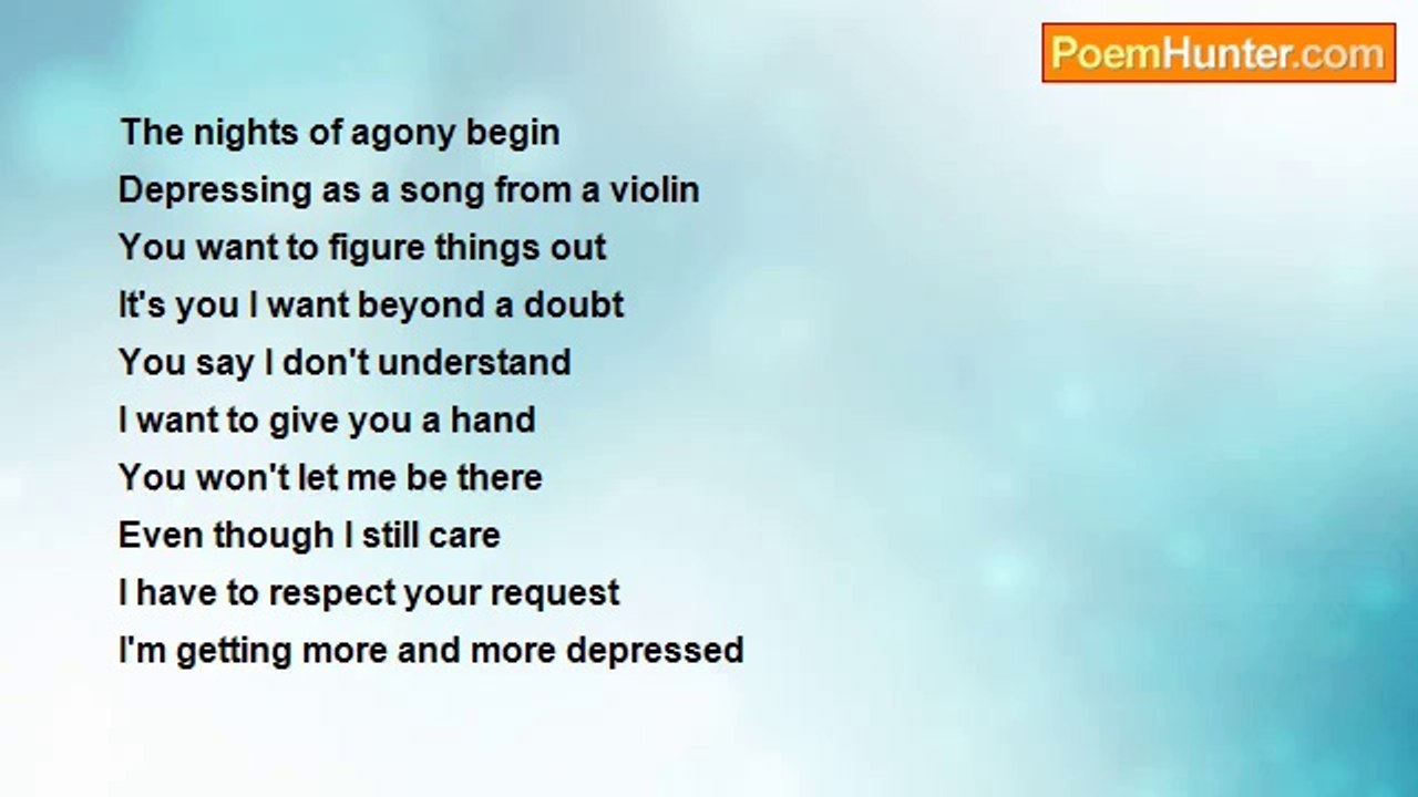 Thomas Howe - Agony