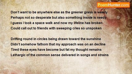 Vision Ghost - The Umbilical Cord and the Astronaut