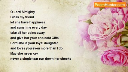 anurag duggal - Prayer for my Sweet Friend