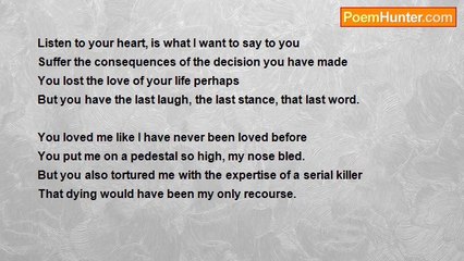 June FeirCruz - My Advice To You