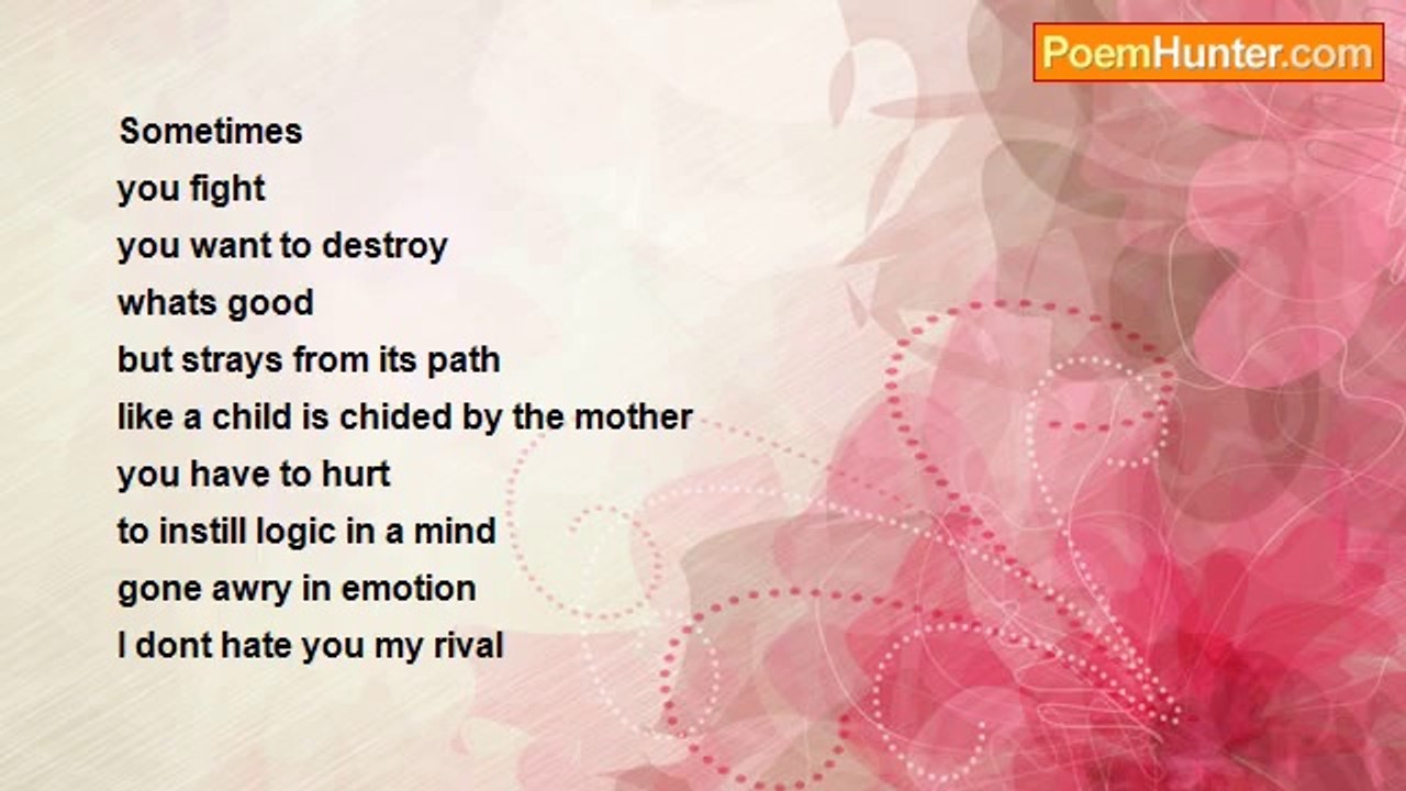 anurag duggal - Are we Enimies ?