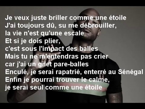 Booba - Comme une étoile (Paroles / Lyrics)