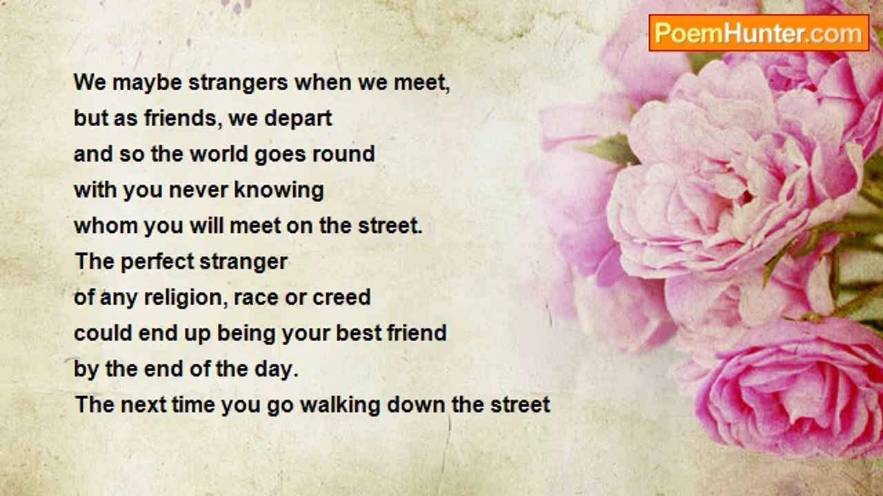 David Harris - Strangers When You Meet