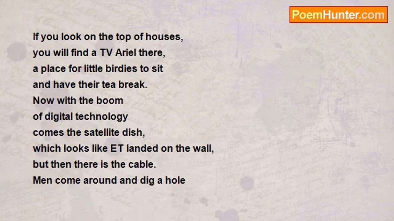 David Harris - TV Ariel (Fun Poem 64)