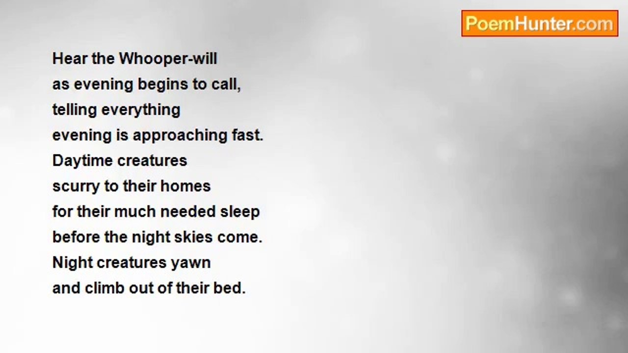 David Harris - Whooper-will Calls