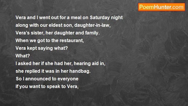 David Harris - Talk to Her Handbag and She’ll Hear You (Fun Poem 42)