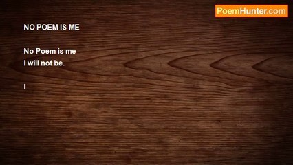 Shalom Freedman - No Poem Is Me